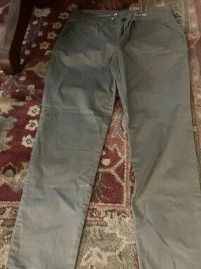 Gap Green Khakis Size 6